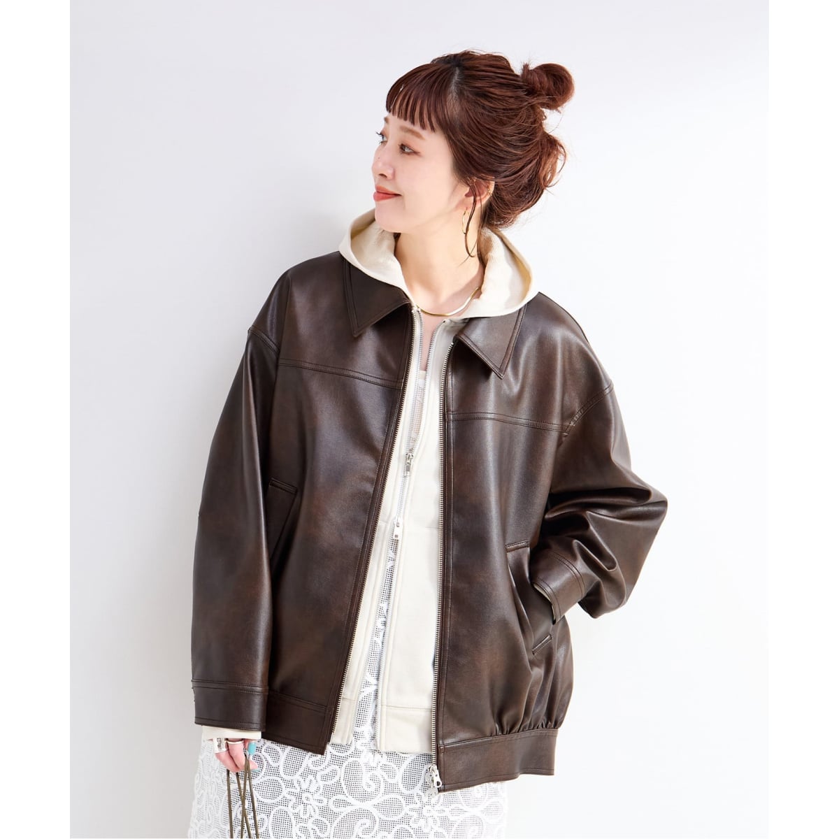 ノーカラーサファリブルゾン | スローブ イエナ(SLOBE IENA) | マルイ