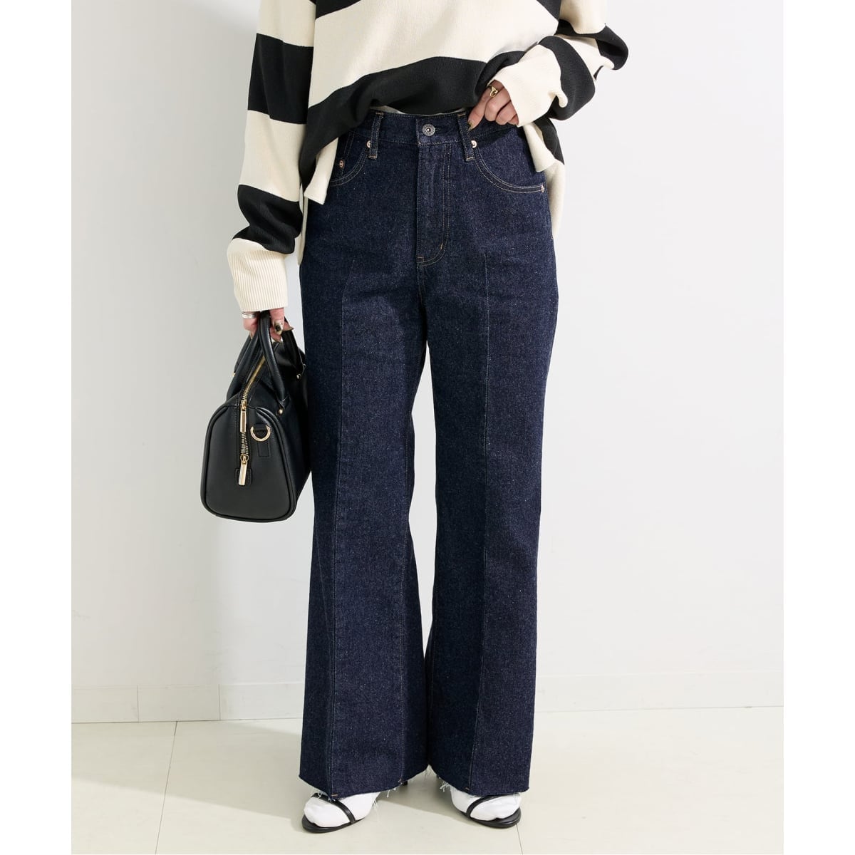 ロンシャンオールドコレクション フラワーワイドパンツ | ナノ