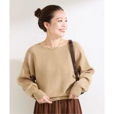 手洗い可 / 吸湿発熱 / ソリストヒートボートネックプルオーバー