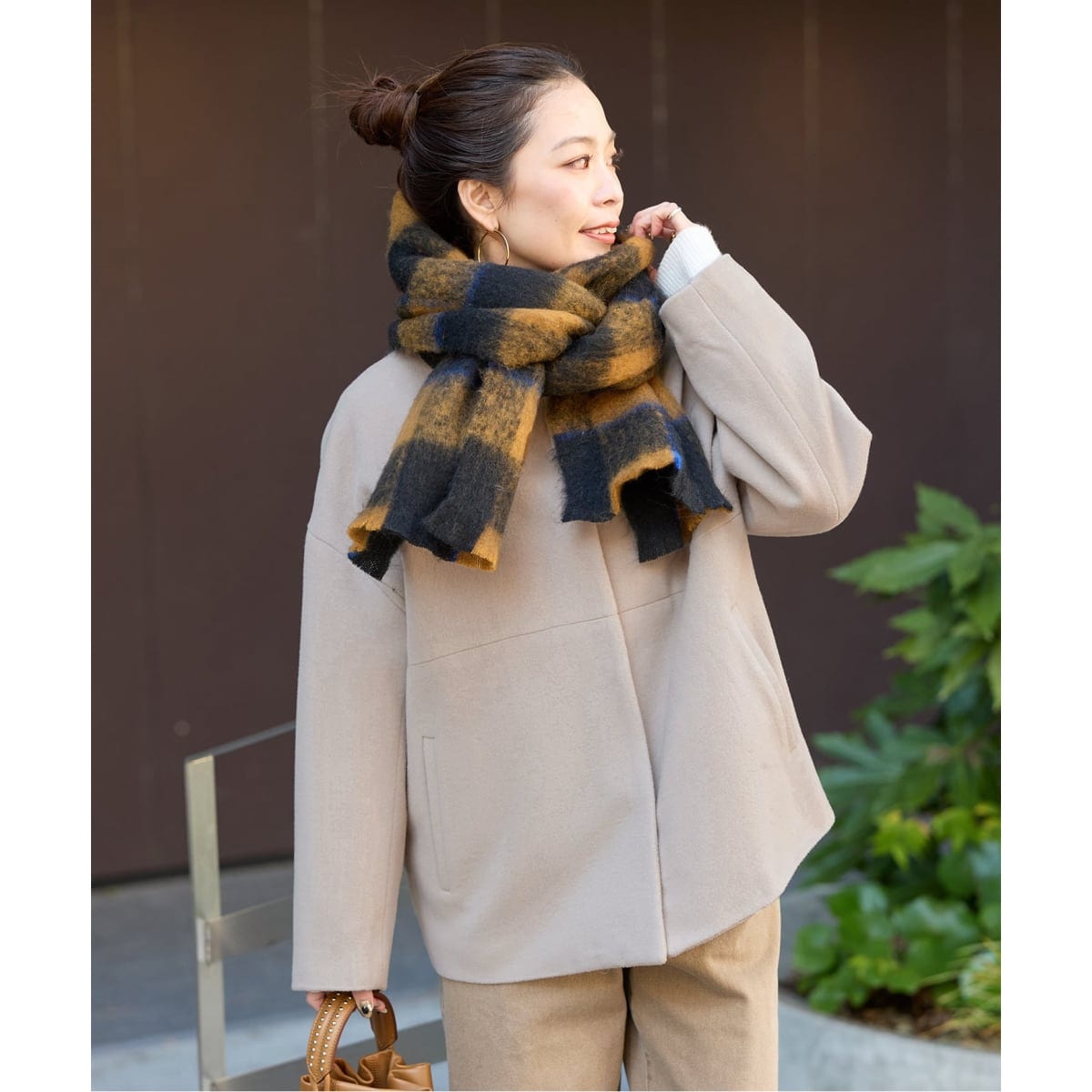 ボリューム袖フェイクファーコート | イェッカ ヴェッカ(YECCA VECCA