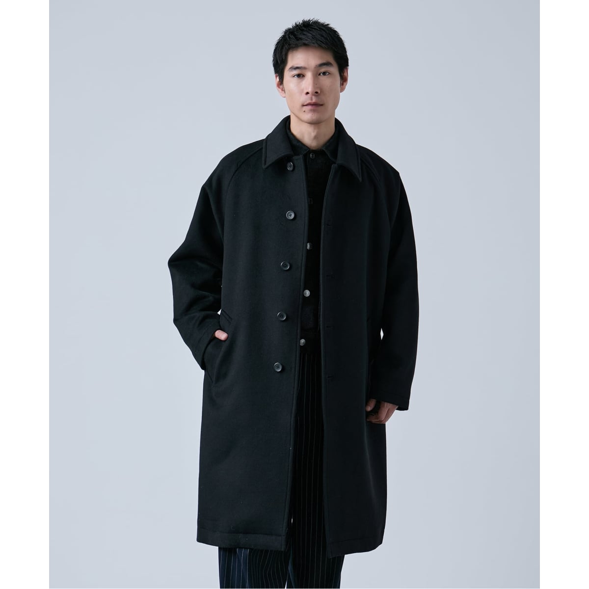 ウール混ステンカラーコート | ティーケー タケオキクチ(tk.TAKEO