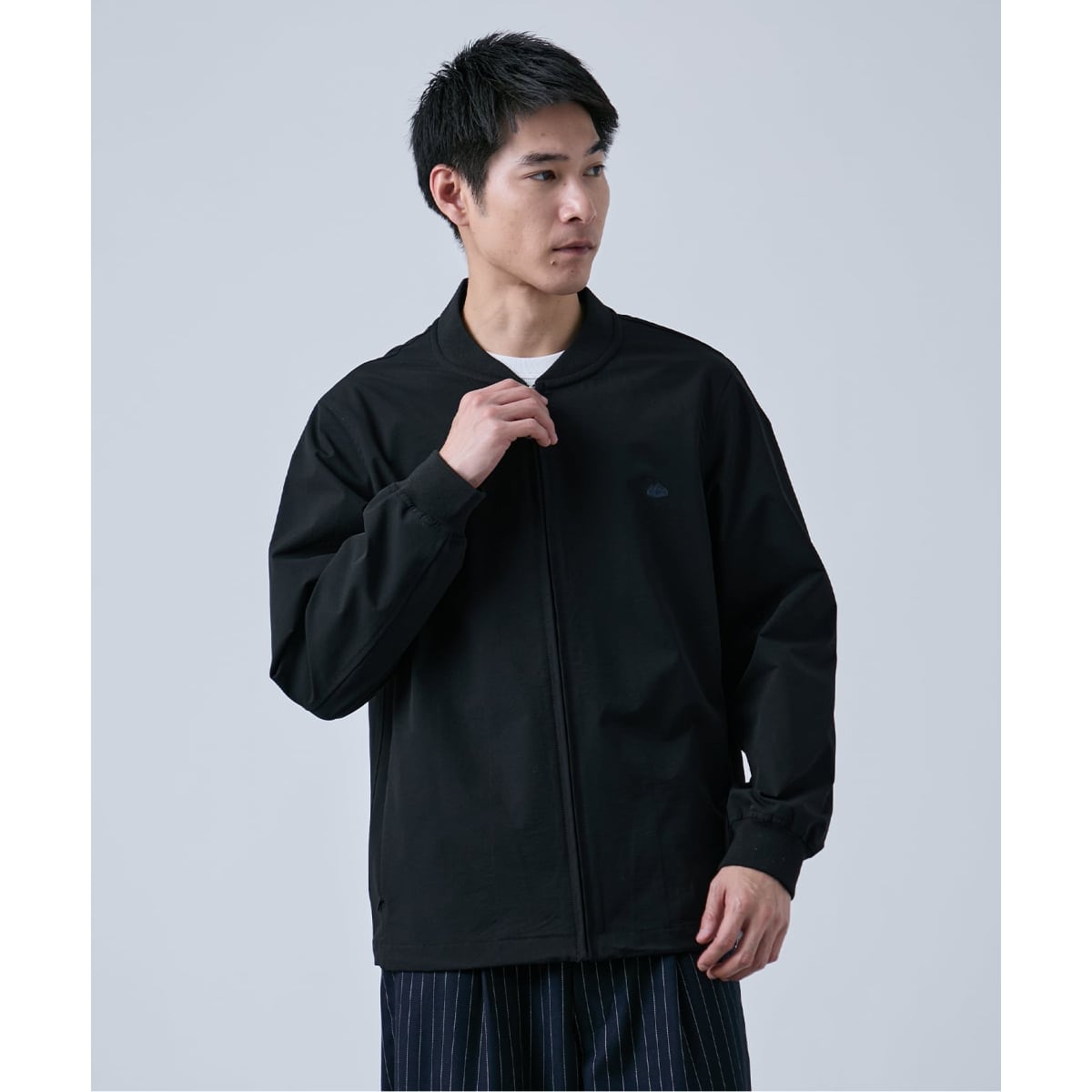 B.C STOCK アウター ブラック/S B.C STOCK（ベーセーストック） コート アウター ウォッシャブル