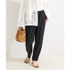 ウォッシャブル / テーパードパンツ