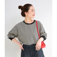 《追加6》【WEB限定】ウォッシャブル / ボーダーロンTEE