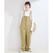 手洗い可 / サテンサロペット