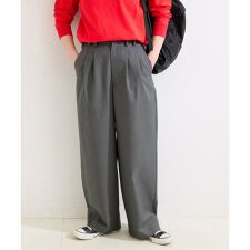 ウォッシャブル / 2タックストレートパンツ