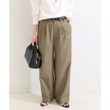 ウォッシャブル / 2タックストレートパンツ