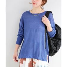手洗い可 / FRENCH ICY LINEN プルオーバー