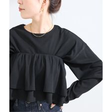 《2点セット》【WEB限定】ウォッシャブル / フリルビスチェレイヤードロンTEE