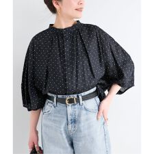 《追加7予約》手洗い可 / フレンチリネン2wayブラウス