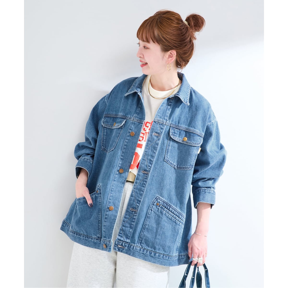 ウォッシャブル / DU JOUR / デュ ジュール RIDING JEAN JACKET 2 
