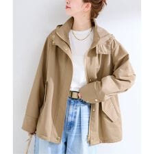 手洗い可 / 撥水 / テントショートブルゾン