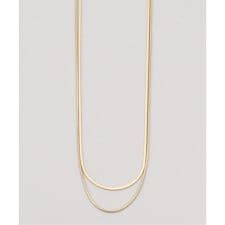 2連ショートネックレス