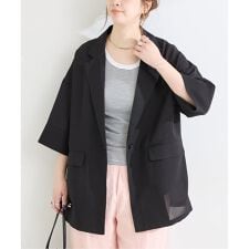《予約》手洗い可 / ハーフスリーブジャケット