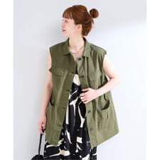 《予約》手洗い可 / ミリタリーベスト
