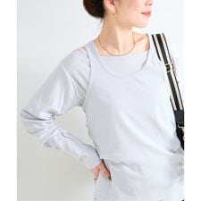 《予約》《2枚セット》ウォッシャブル / タンクセットロンTEE