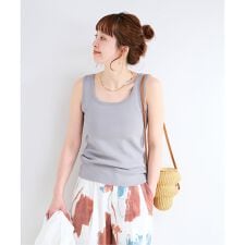 《予約》ウォッシャブル / 接触冷感2WAYニットタンク