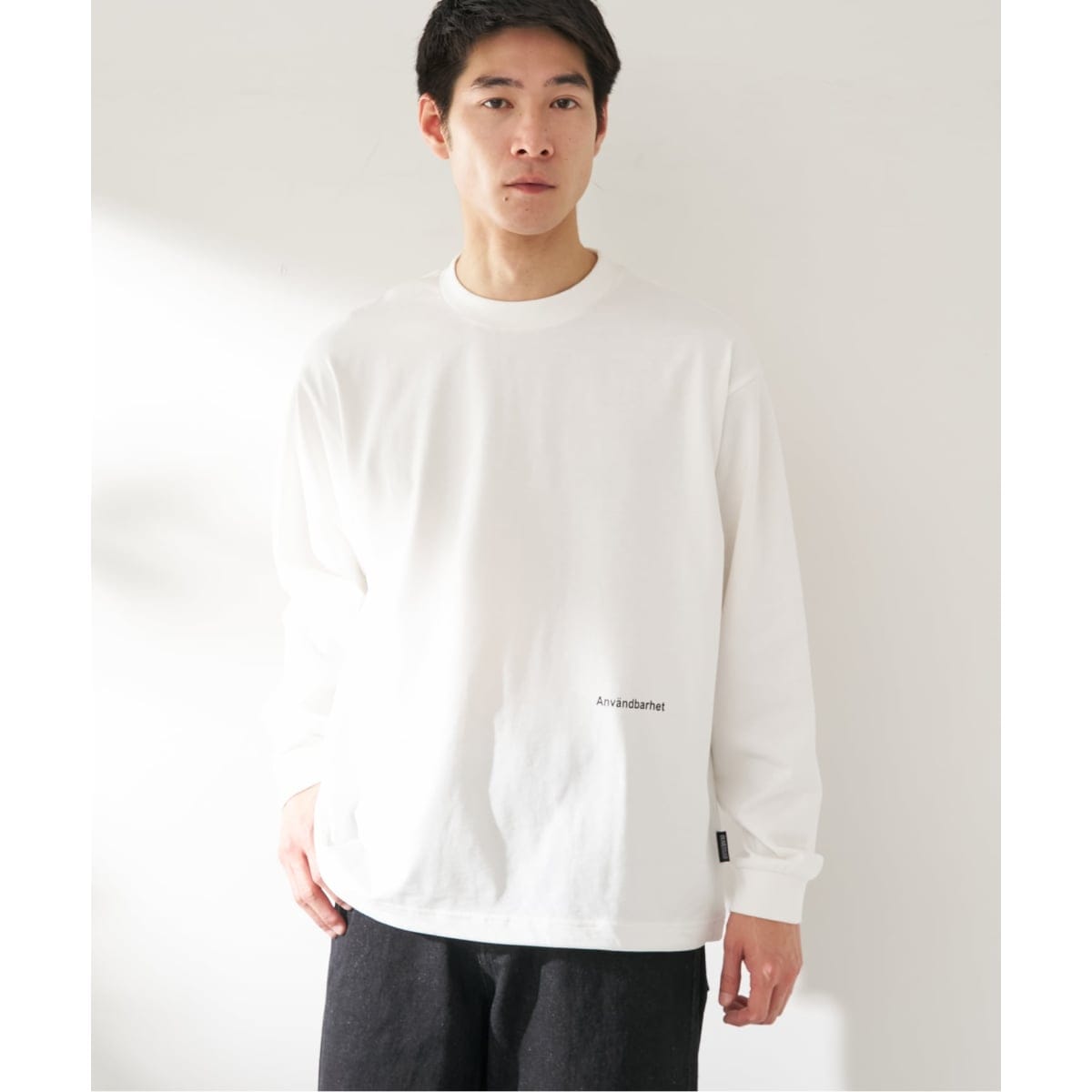 [�}���C]OLIVEDRAB / �I���[�u�h���u DRAWCODE L/S-T�V���c/�x�[�Z�[�X�g�b�N�iB.C STOCK�j �z���C�g