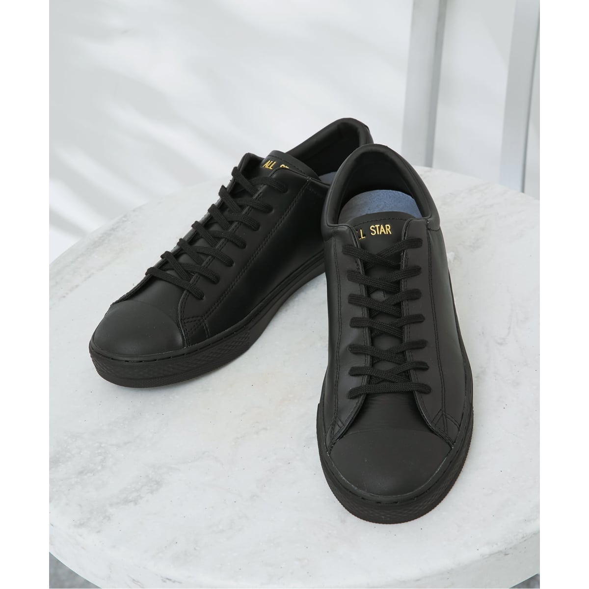 [�}���C]CONVERSE / �R���o�[�X ALL STAR COUPE OX/�x�[�Z�[�X�g�b�N�iB.C STOCK�j �u���b�N