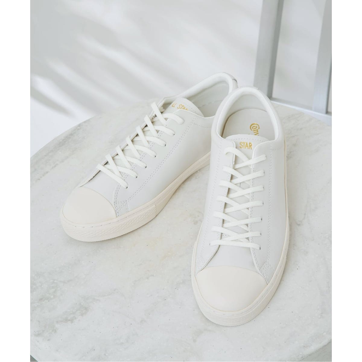 [�}���C]CONVERSE / �R���o�[�X ALL STAR COUPE OX/�x�[�Z�[�X�g�b�N�iB.C STOCK�j �z���C�g