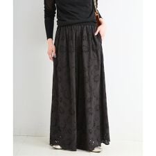 《追加6予約》【WEB限定】手洗い可 / アイレットレイヤーイージーワイドパンツ