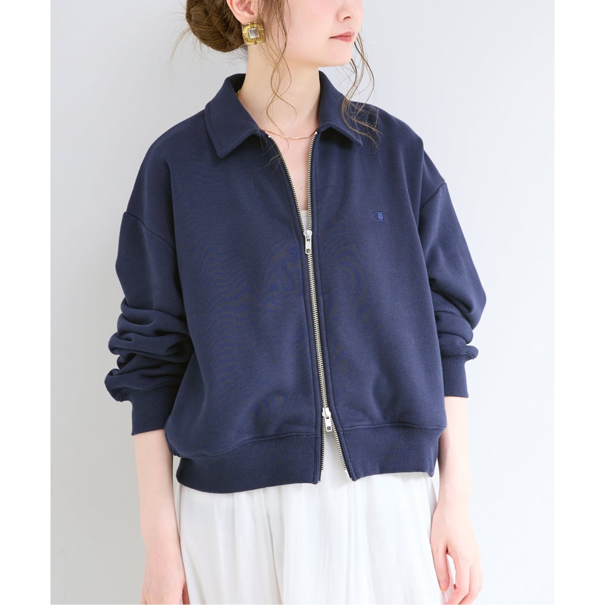 予約》ウォッシャブル / Champion / チャンピオン 別注 ZIP SWEAT
