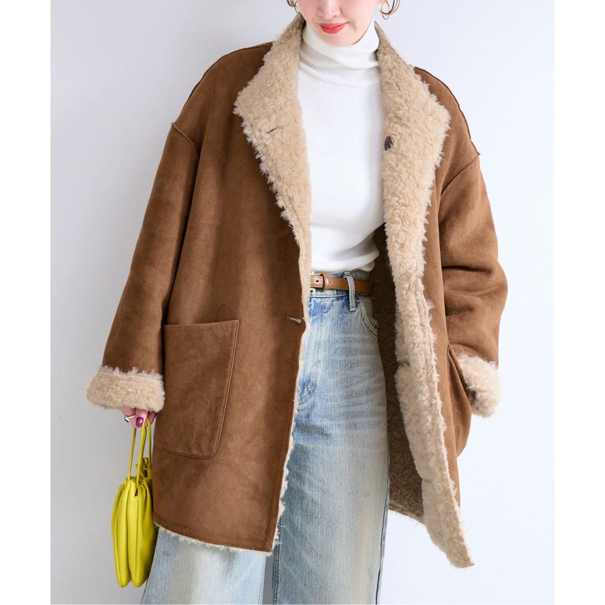 予約》Onurun / オヌルン スタンドカラーコート | ベーセーストック
