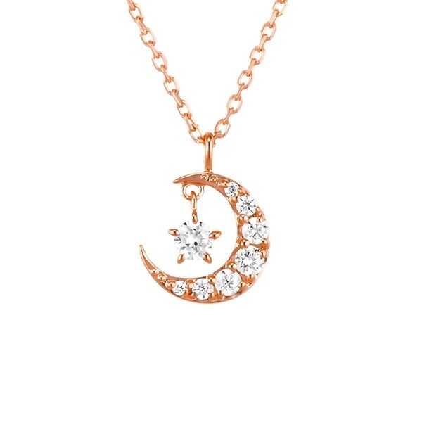 【新品】4°c カナル4℃ ネックレス 月モチーフ canal1044 Canal4℃ カナル 4°c ネックレス 月 ムーン ヨンドシー canal4