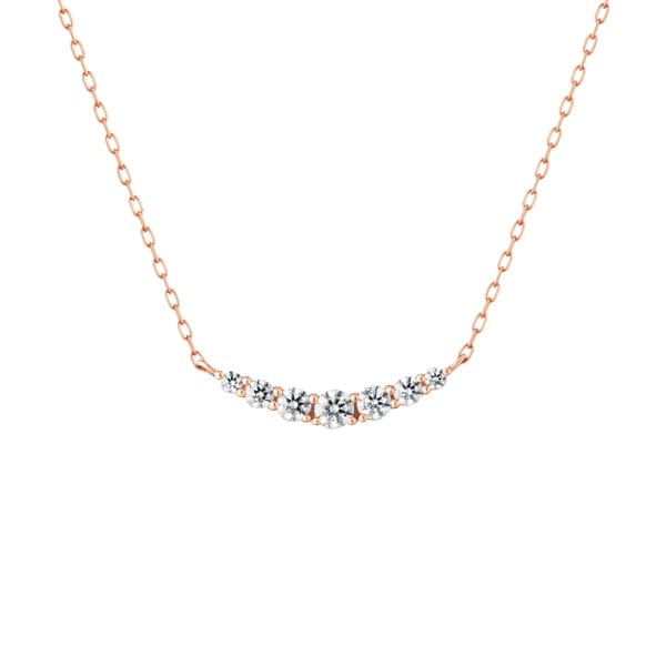 カナル4℃　K10　ネックレス　一粒　ダイヤ　華奢 すべてのジュエリー,ネックレス,K10,10金,ゴールド,Gold,金