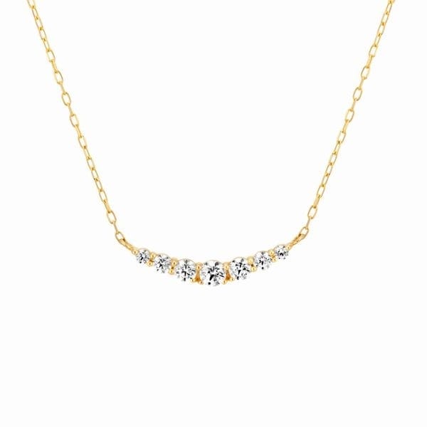 しろくま様 Canal4℃ K10 イエローゴールド ネックレス 一石 K10