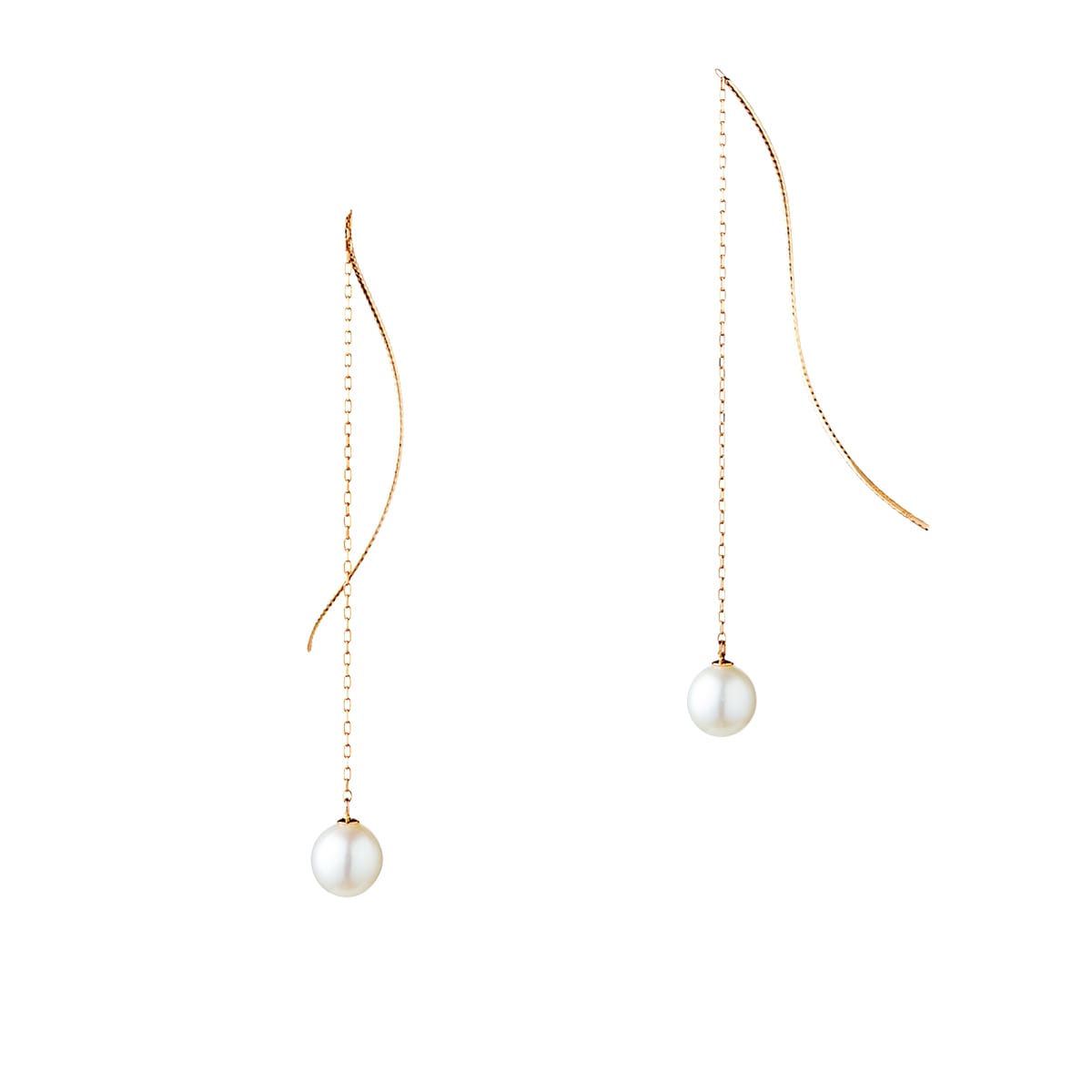 タイムセール⤵️k18 イエローゴールド　ツイストデザイン アメリカンピアス K18ゴールドツイストデザインの アメリカンピアス