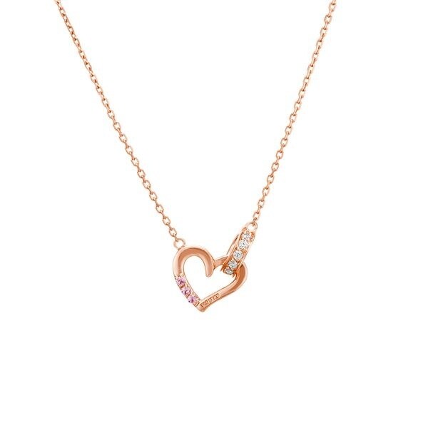 ⭐️極美品⭐️Canal 4°C ダブルハート型シルバーネックレス シルバー ハートモチーフ ペアネックレス 【Lady's】 | カナル4