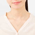 K10ホワイトゴールド 馬蹄モチーフ ネックレス | カナル4℃(CANAL 4 