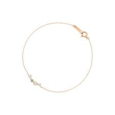 【5月誕生石】 K10ピンクゴールド ブレスレット