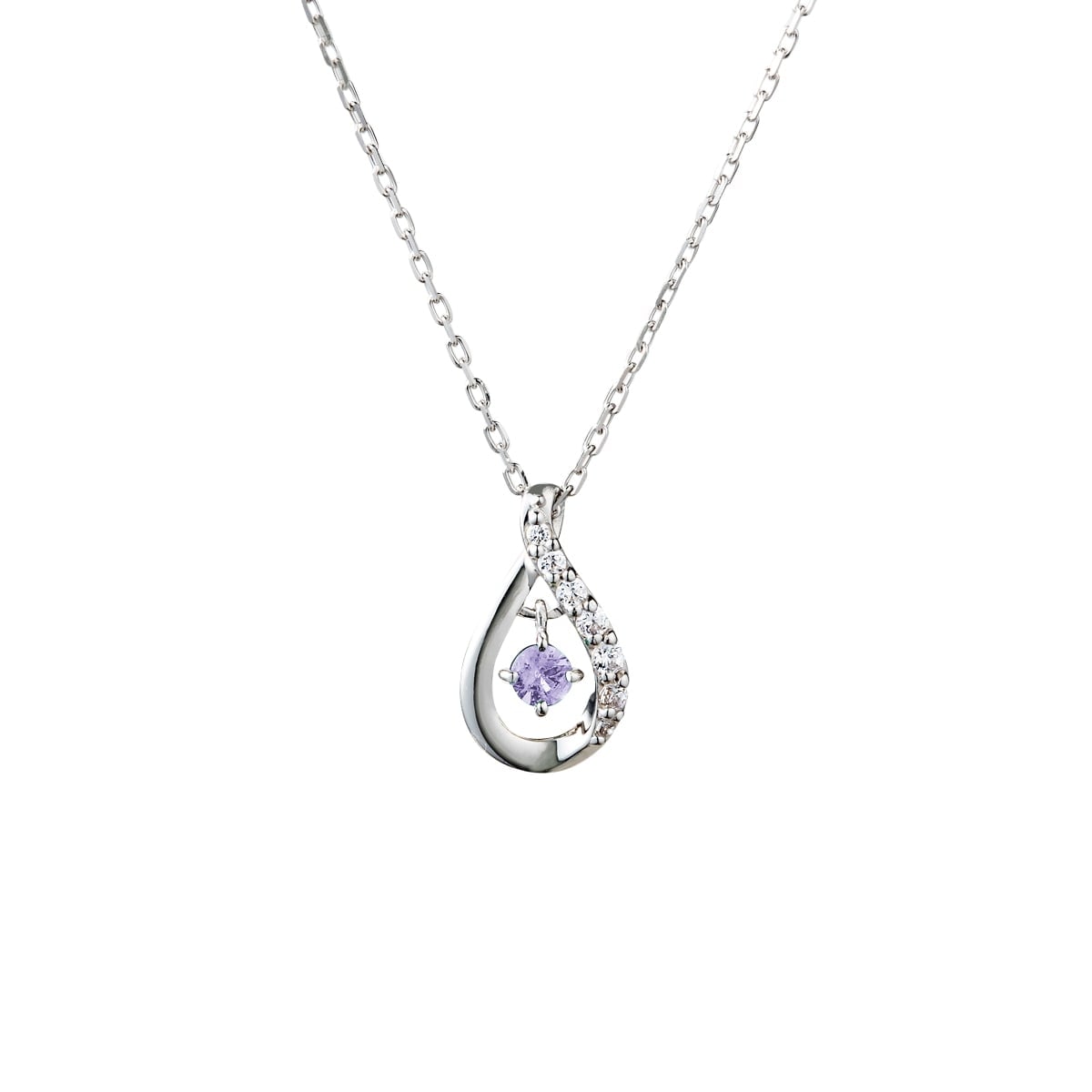 11月誕生石】 シルバー しずく ネックレス | カナル4℃(canal4'C