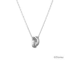 Disney Princess Collection シルバー ペアネックレス【Men's】