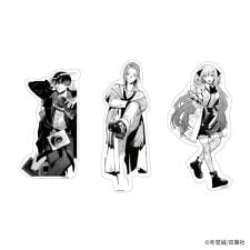 アニメキャラクター(anime character)の【氷核のメテオリア】しおり3種セット