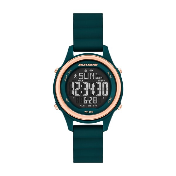 [�}���C]�X�P�b�`���[�Y �r���v ���f�B�[�X �f�W�^�� �V���R�� SR6349/�X�P�b�`���[�Y�iSKECHERS�j �O���[��