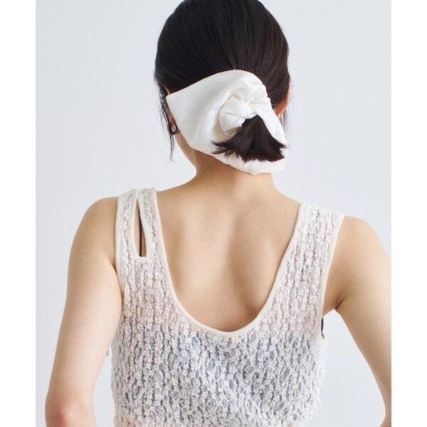 heyep×MANOF Square Medium Scrunchie シュシュ heyep×MANOF Square Medium Scrunchie（シュシュ）｜MANOF