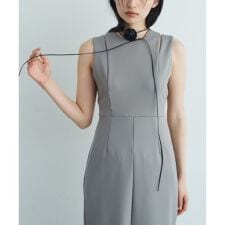 コードエー(CODE A)のslit jersey dress