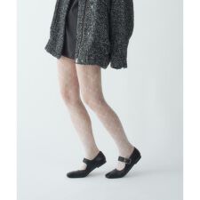 piedi nudi｜flower lace tights