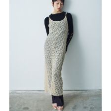 stretch lace cami dress