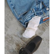 コードエー(CODE A)のpiedi nudi｜WOOLY RICHEL RIB