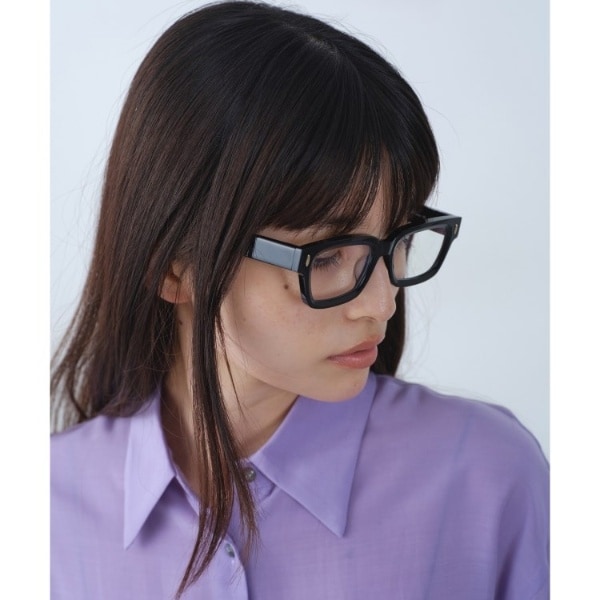 [}C]heyepbChunky Square Eyewear/R[hG[iCODE Aj ubNi019j