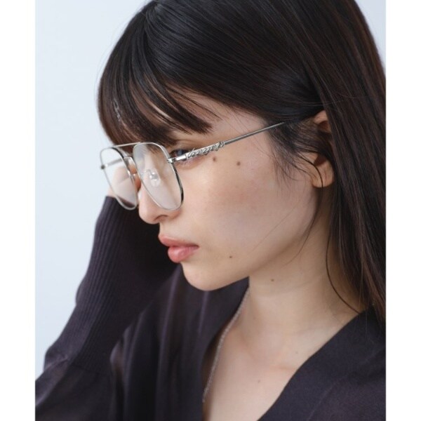 [}C]heyepbAviator Glasses with Rhinestones  Logo/R[hG[iCODE Aj Vo[i006j