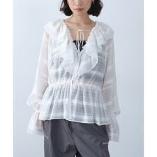 dream ruffle lace blouse