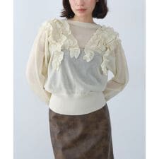 3way frill cardigan