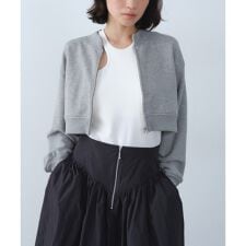 short zip sweat