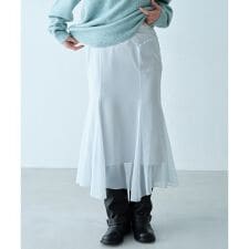 コードエー(CODE A)のsheer fit skirt