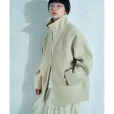 コードエー(CODE A)のwool volume short coat